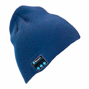Bluetooth Beanie Hat Blue