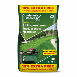 Gardeners Choice Lawn Feed Weed & Moss Killer 14.1kg