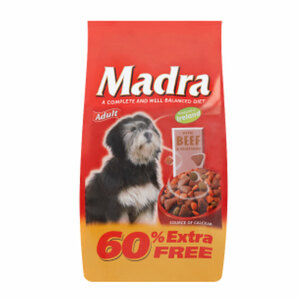 Madra Beef & Veg 2.5kg + 60% Extra Free