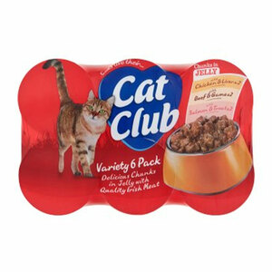Cat Club Variety Chunks Jelly 6pk