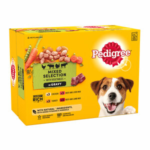Pedigree Mixed Selection with Veg in Gravy 12x100g