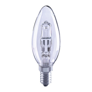 Solus SES Clear Candle Hologen Energy Saver Bulb