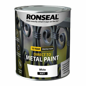 Ronseal Direct to Metal Paint White Matt