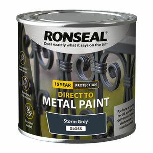 Ronseal Direct to Metal Paint Storm Grey Gloss