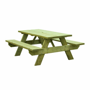 Woodford Oblong 6-Person Picnic Table 35mm