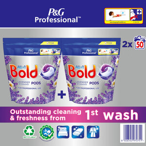 Bold Lavender & Camomile Pods 2X50 Wash