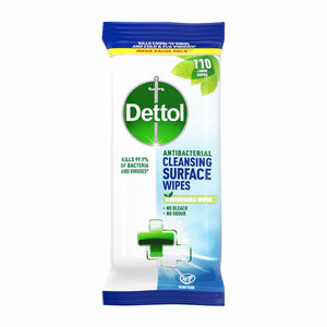 Dettol Surface Cleanser Wipes 110