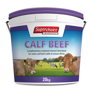 Superchoice Calf Beef Block 20kg