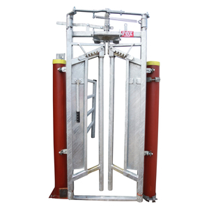 Fox Brothers Fully Automatic Galvanised Cattle Crush Gate