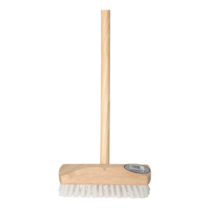 10in Stiff Synthetic Brush with wooden handle