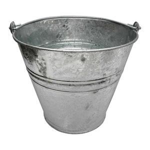 Bucket Heavy Galvanised 10in