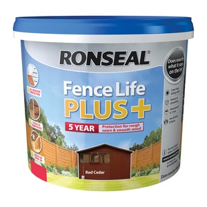 Ronseal Fence Life Plus+ Red Cedar 5L 