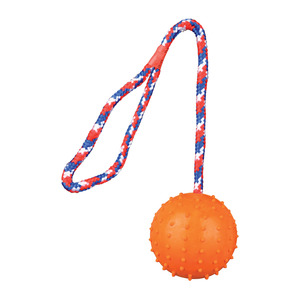 Rubber Ball With 30cm Rope