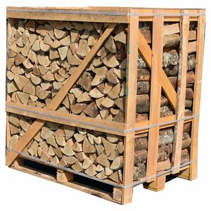 Hayes Kiln Dried Birch Logs Crate 1.2m3