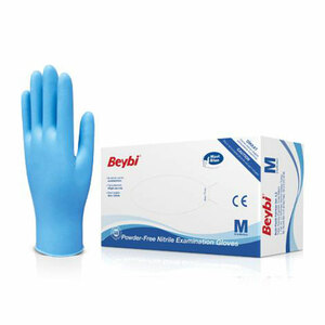 Beybi Nitrile Gloves Blue M