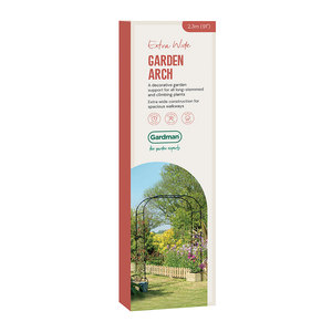 Gardman Extra Wide Garden Arch 2.3m