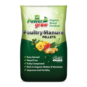 Powergrow Pelleted Poultry Manure 15kg