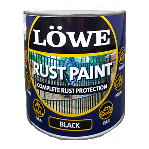 Lowe Rust Paint Black