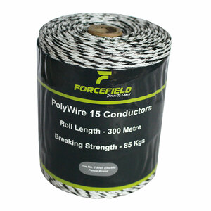 Forcefield 15 Strand Polywire 300M