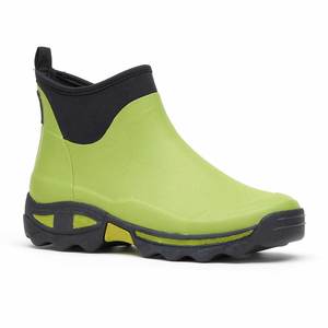 Rouchette Green Ladies Ankle Boot